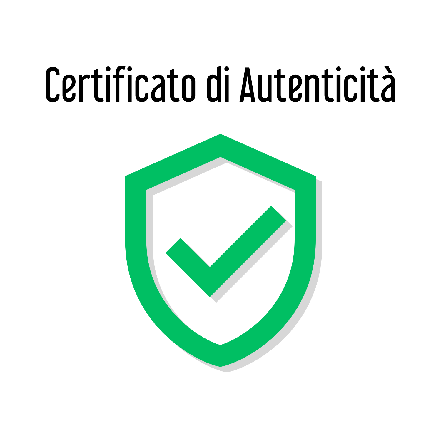 Certificato di Autenticità